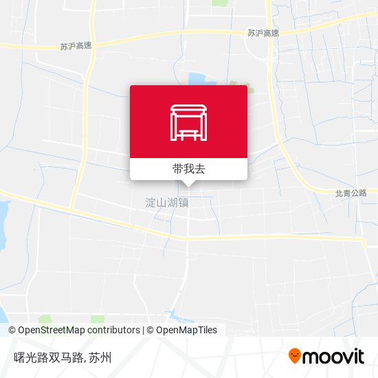 曙光路双马路地图