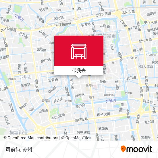 司前街地图