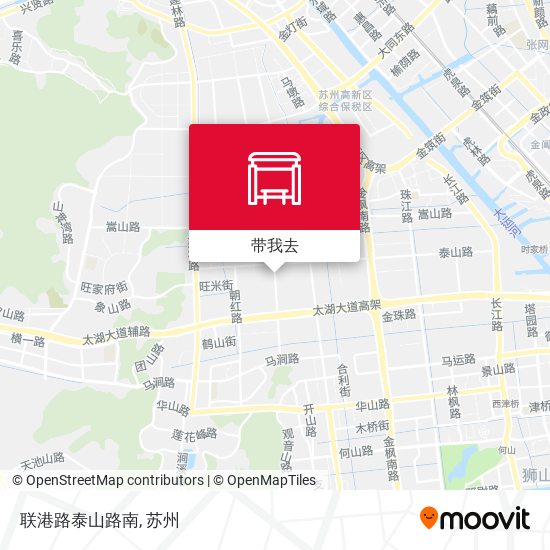 联港路泰山路南地图