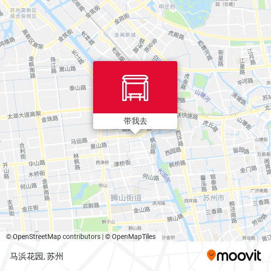马浜花园地图