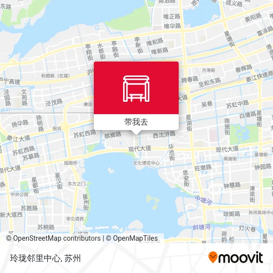 玲珑邻里中心地图