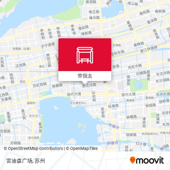 雷迪森广场地图