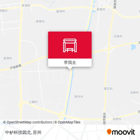 中鲈科技园北地图