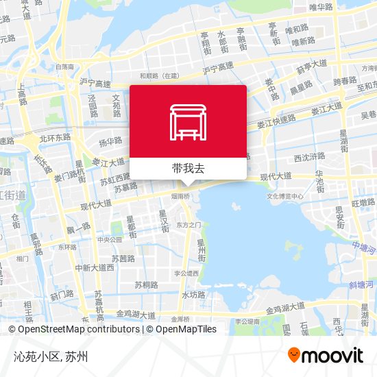 沁苑小区地图