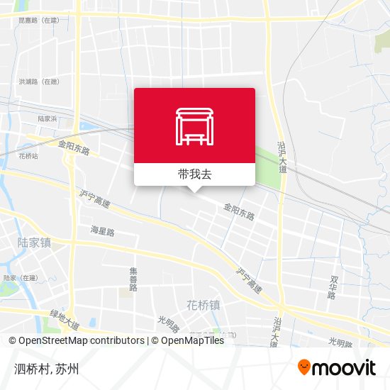 泗桥村地图