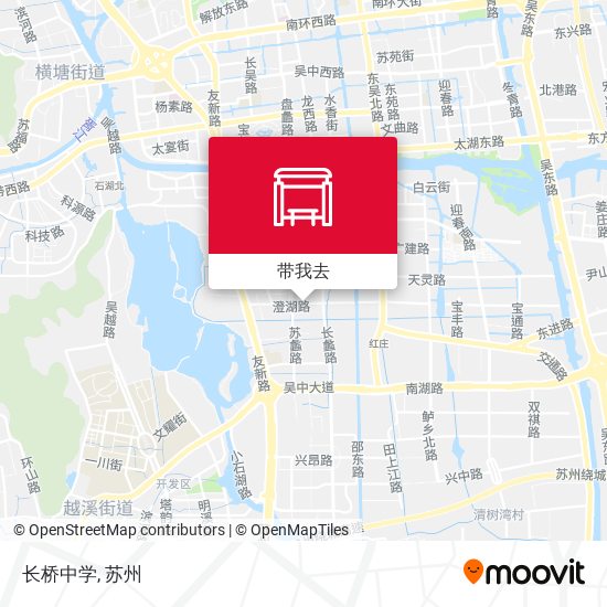 长桥中学地图
