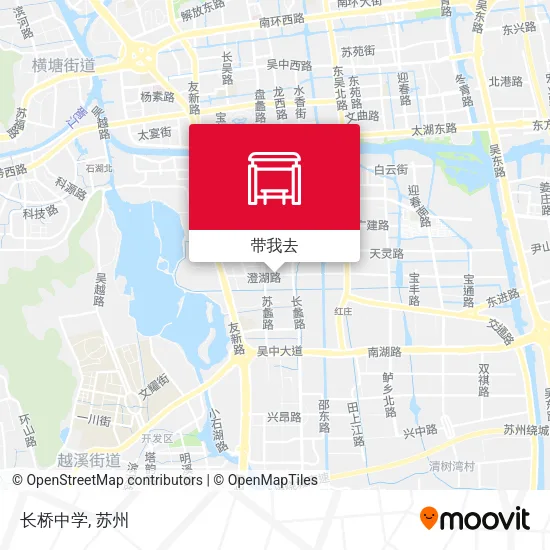 长桥中学地图
