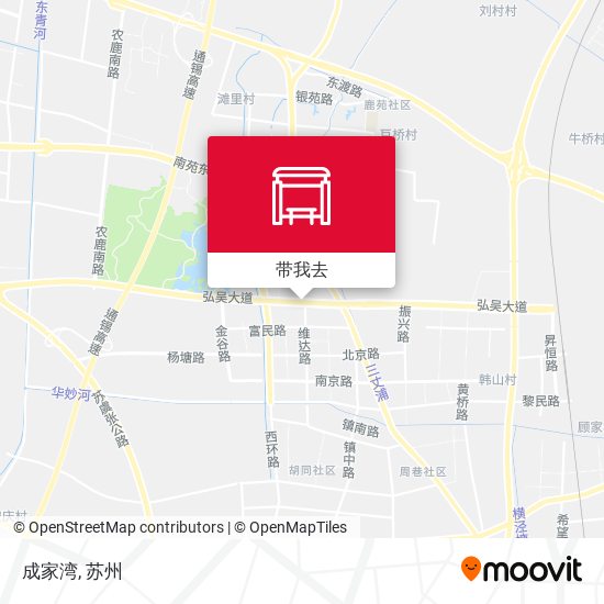 成家湾地图