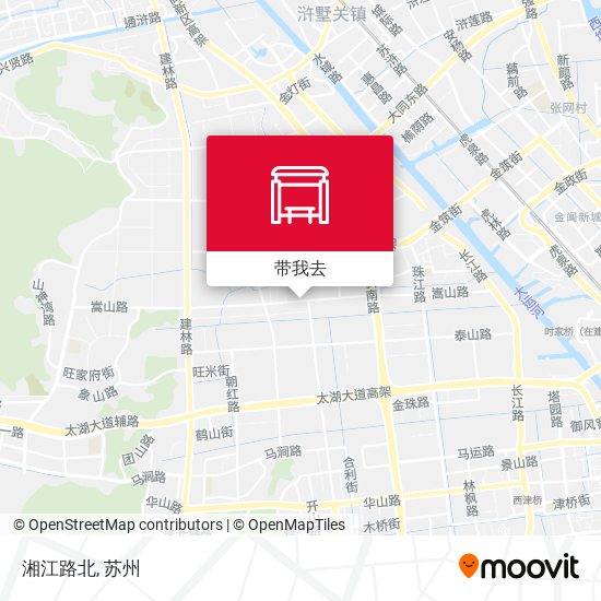 湘江路北地图