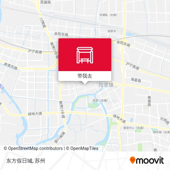东方假日城地图