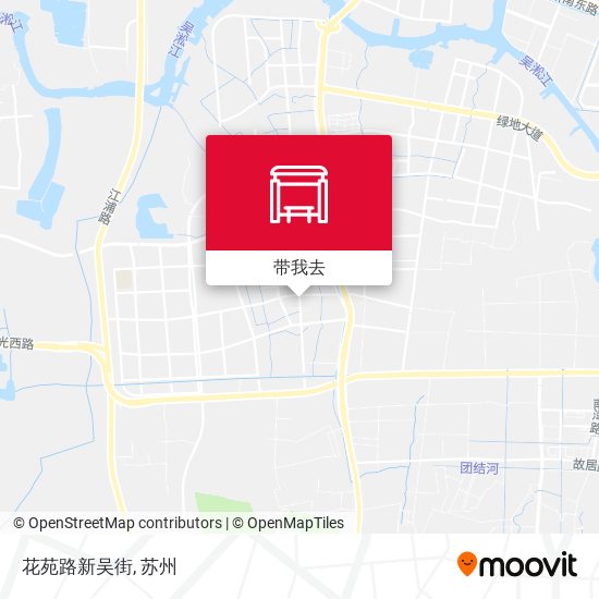 花苑路新吴街地图