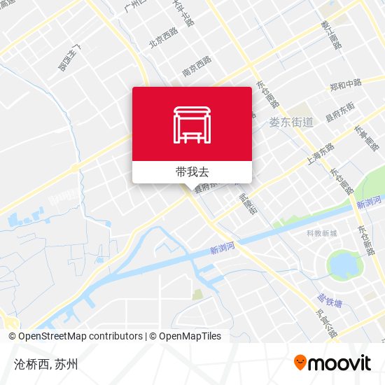 沧桥西地图