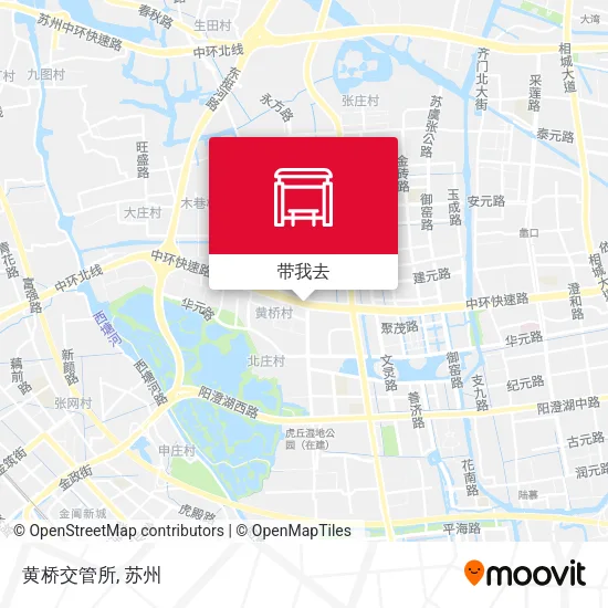 黄桥交管所地图