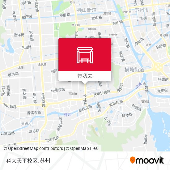 科大天平校区地图
