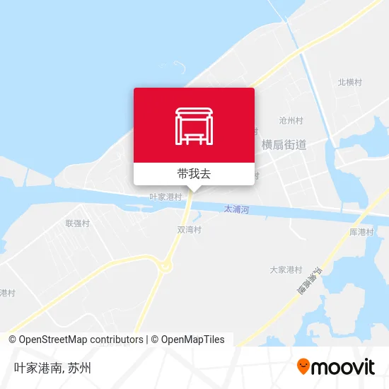 叶家港南地图