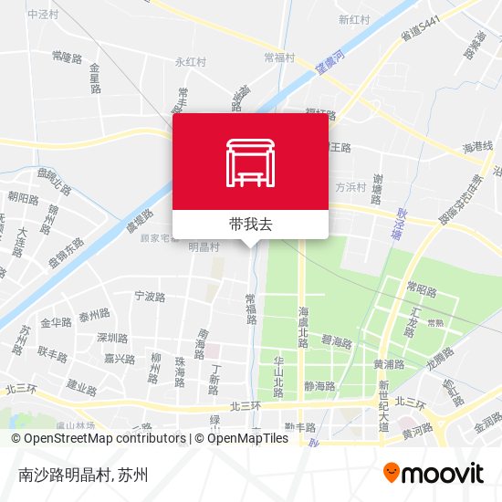 南沙路明晶村地图