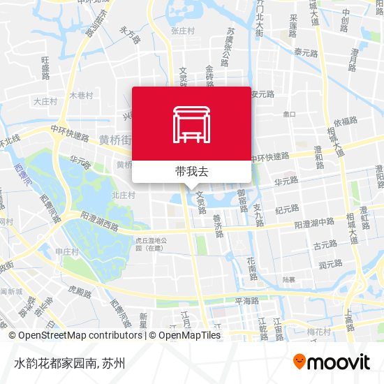 水韵花都家园南地图