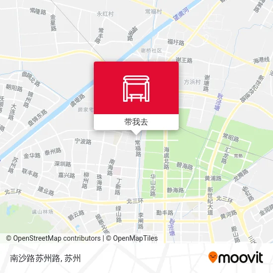 南沙路苏州路地图