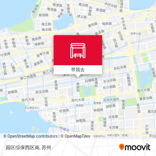 园区综保西区南地图