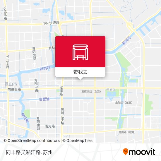 同丰路吴淞江路地图