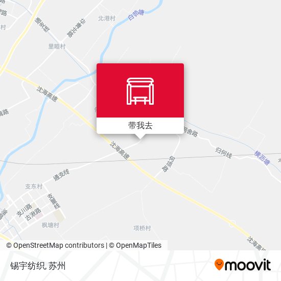 锡宇纺织地图