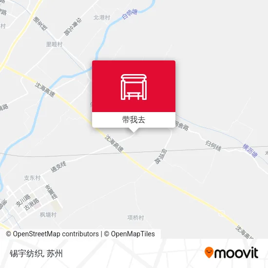 锡宇纺织地图
