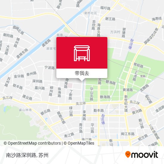 南沙路深圳路地图