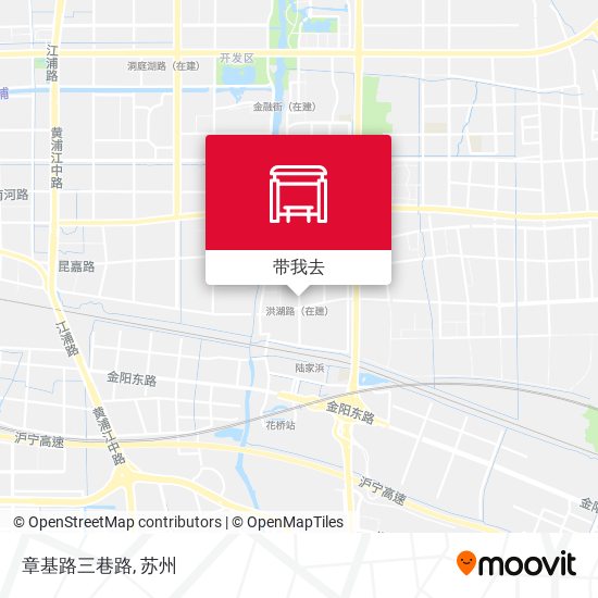 章基路三巷路地图