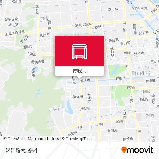 湘江路南地图