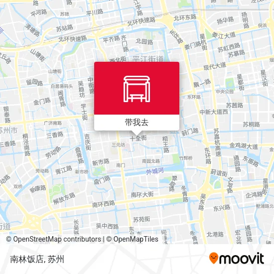 南林饭店地图