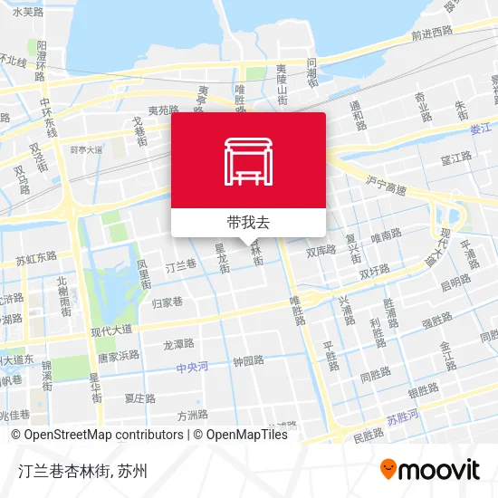 汀兰巷杏林街地图