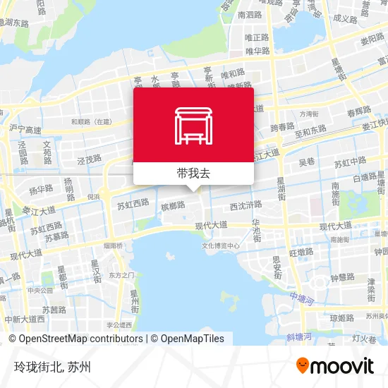 玲珑街北地图