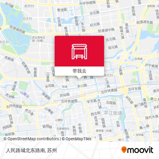 人民路城北东路南地图