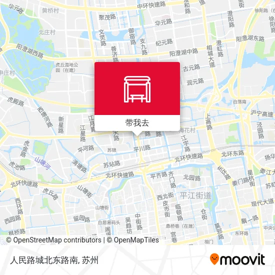 人民路城北东路南地图