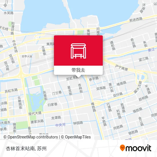 杏林首末站南地图