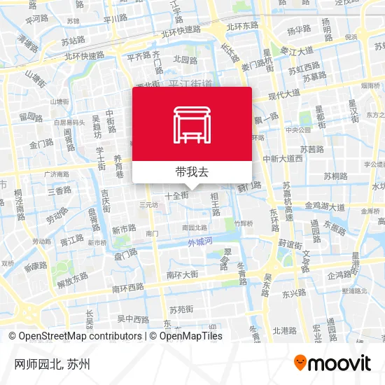 网师园北地图