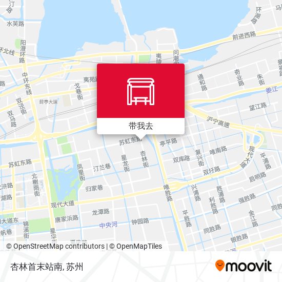 杏林首末站南地图