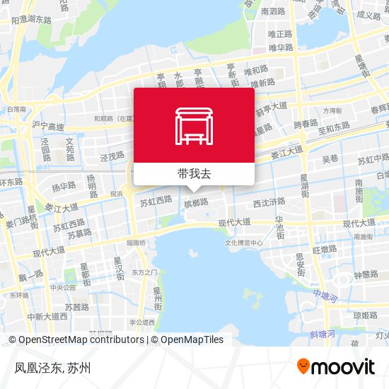 凤凰泾东地图