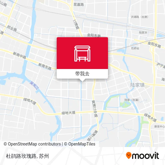 杜鹃路玫瑰路地图
