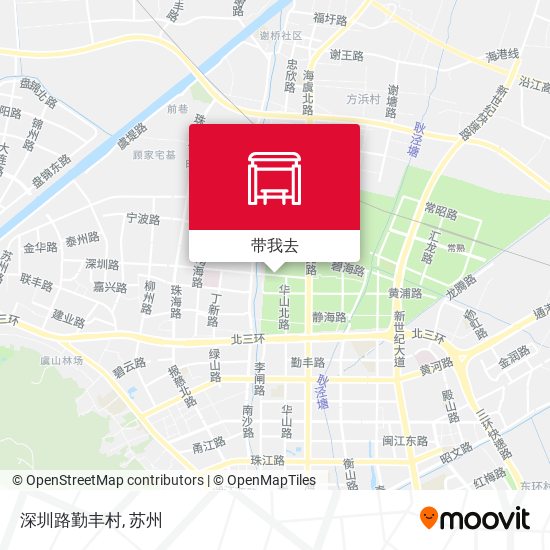 深圳路勤丰村地图