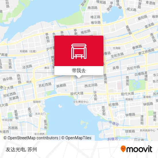 友达光电地图