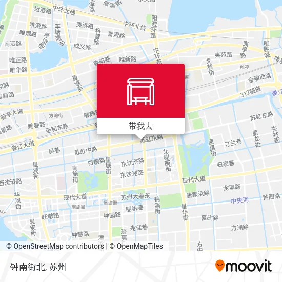 钟南街北地图
