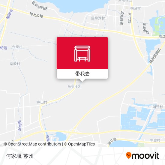 何家堰地图