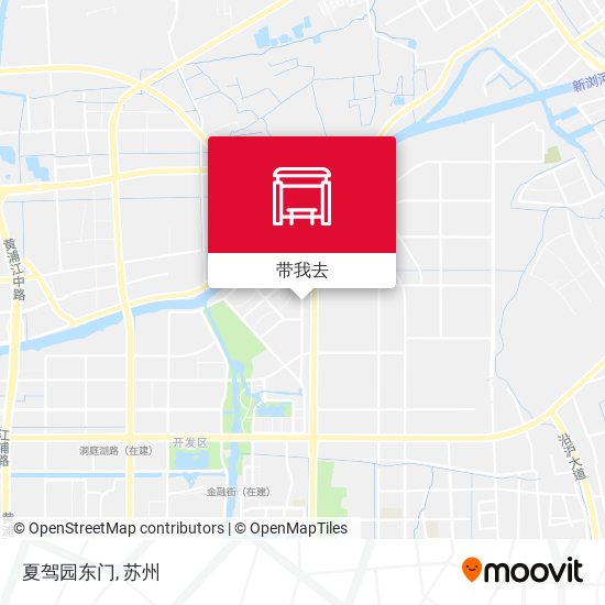 夏驾园东门地图