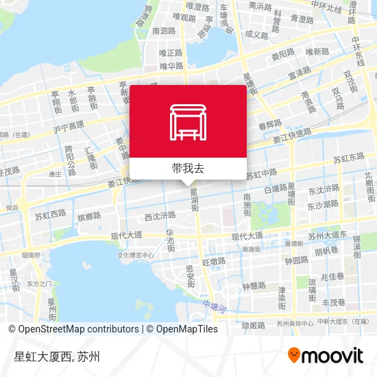 星虹大厦西地图
