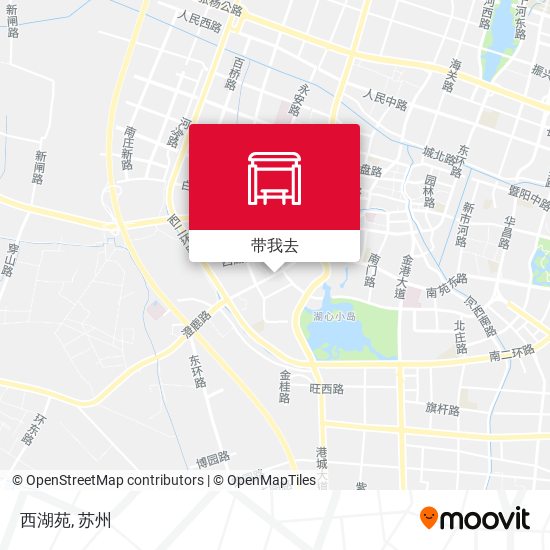 西湖苑地图