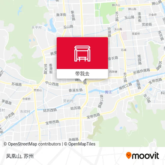 凤凰山地图