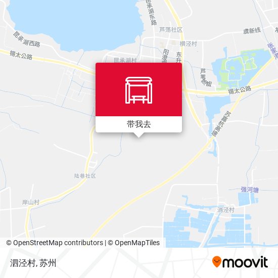 泗泾村地图