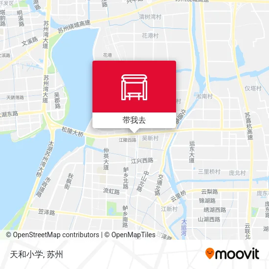 天和小学地图