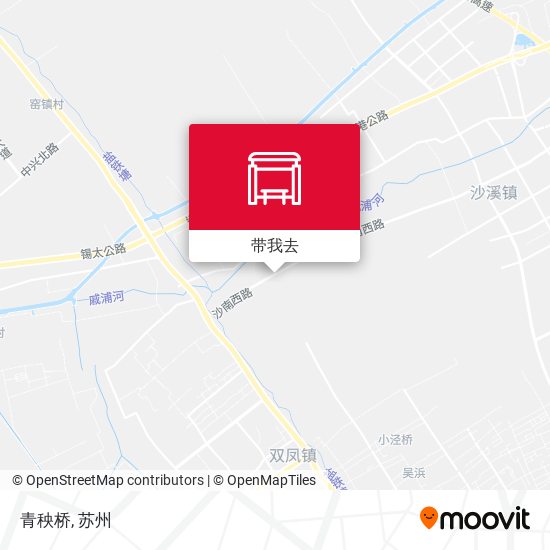 青秧桥地图